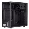 Akyga AK19BK case per PC micro-tower, Micro-ATX / Mini-ITX, USB-C + USB 3.0 + 2x USB 2.0, senza alimentatore, nero