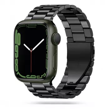 Tech-Protect bracciale in acciaio inox per Apple Watch 4/5/6/7/8/9/SE/Ultra 1/2 (42/44/45/49mm) nero