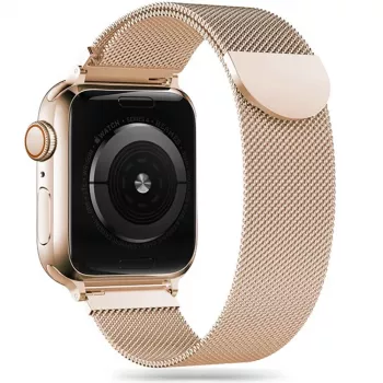 TECH-PROTECT cinturino Milanese Loop per Apple Watch 4 / 5 / 6 / 7 / 8 / 9 / SE (38 / 40 / 41 mm) oro