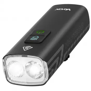 Vayox VAF1200 luce anteriore per bici 2500mAh 1200lm IPX6
