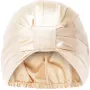 GLOV Satin Hair Bonnet per capelli ricci e acconciati - anti-crespo, champagne
