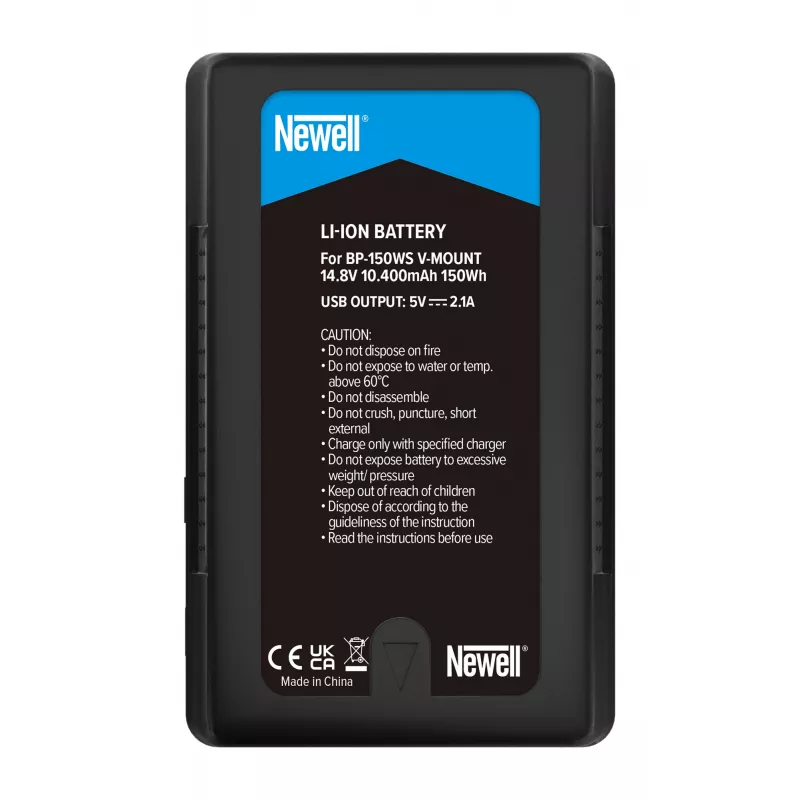 Newell batteria ricaricabile BP-150WS V-Mount 150Wh