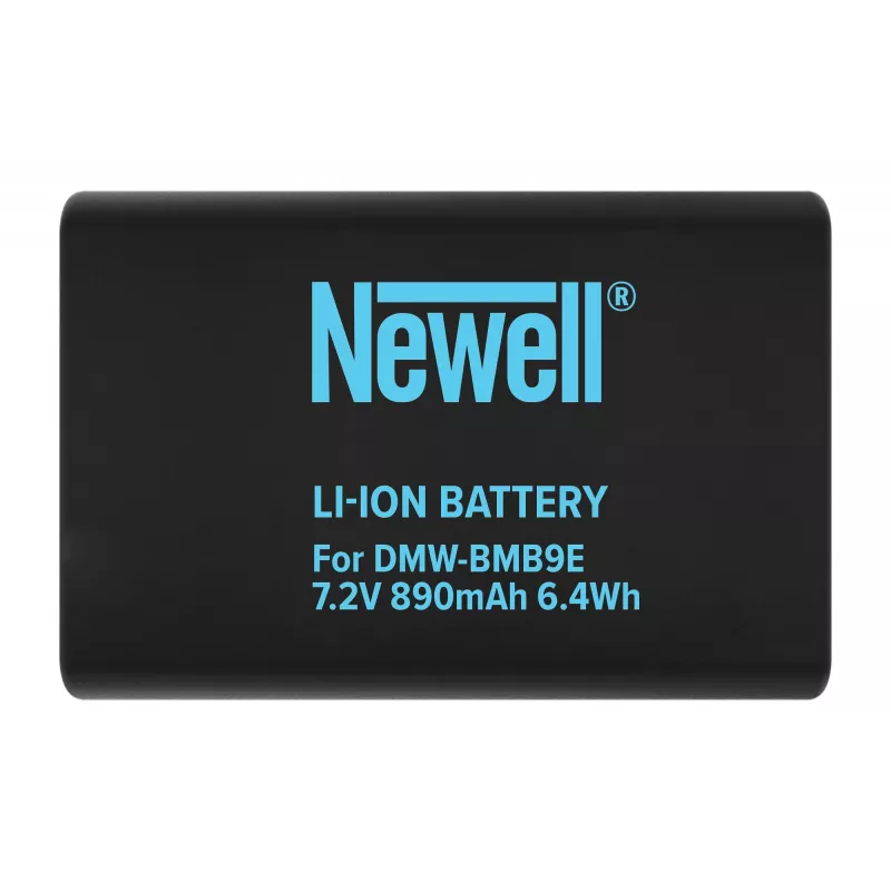 Newell batteria ricaricabile sostitutiva DMW-BMB9E per Panasonic Lumix DMC-FZ serie