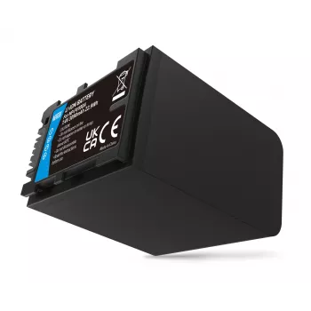 Newell batteria ricaricabile sostitutiva per Sony NP-FV100A, 3900mAh, 7,2V, Li-Ion, nero