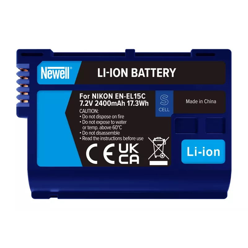 Newell SupraCell Protect batteria ricaricabile sostitutiva EN-EL15C per Nikon