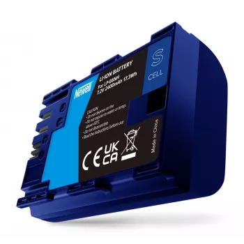 Newell SupraCell Protect batteria ricaricabile sostitutiva LP-E6NH per Canon