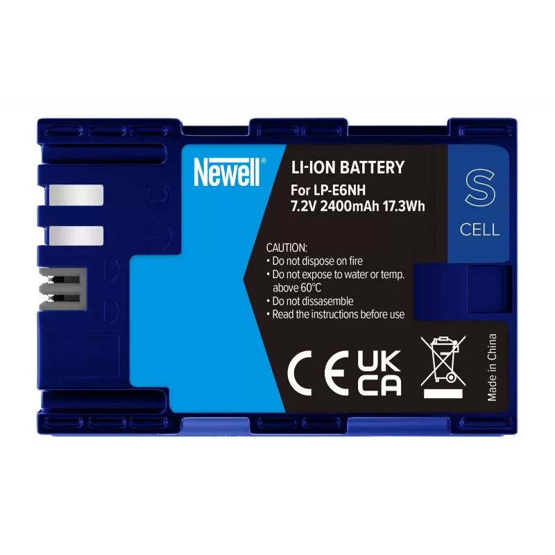 Newell SupraCell Protect batteria ricaricabile sostitutiva LP-E6NH per Canon