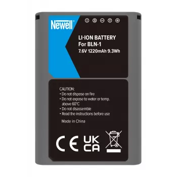 Newell batteria ricaricabile sostitutiva BLN-1 per Olympus camere