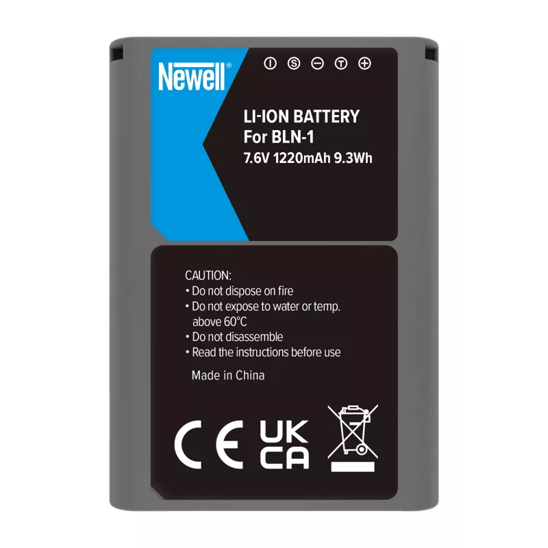 Newell batteria ricaricabile sostitutiva BLN-1 per Olympus camere
