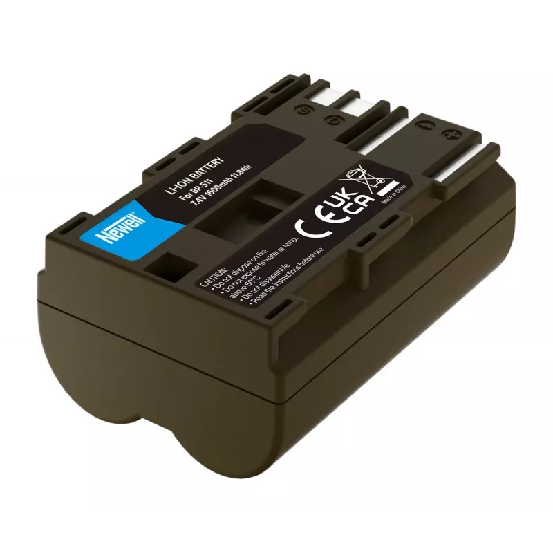 Newell batteria ricaricabile sostitutiva BP-511 per Canon