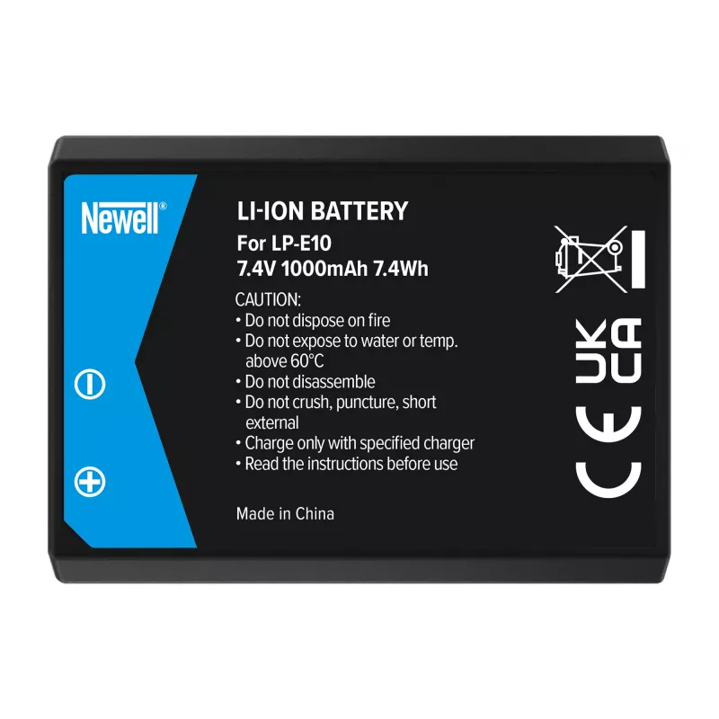 Newell batteria ricaricabile sostitutiva per Canon LP-E10