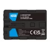 Newell batteria ricaricabile sostitutiva NP-FM500H per Sony