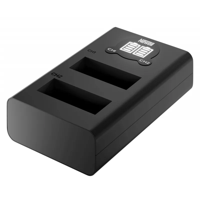 Newell caricabatterie USB-C a doppio canale per batterie GoPro AHDBT-901