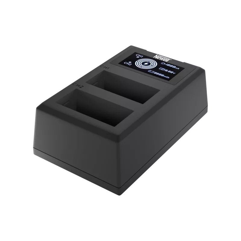 Newell caricabatterie FDL-USB-C a doppio canale per batterie Fujifilm NP-W126