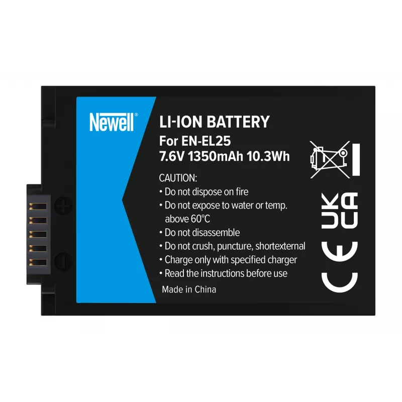Newell batteria ricaricabile sostitutiva EN-EL25 per Nikon