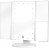 Humanas HS-ML04 Specchio da trucco LED con illuminazione - bianco