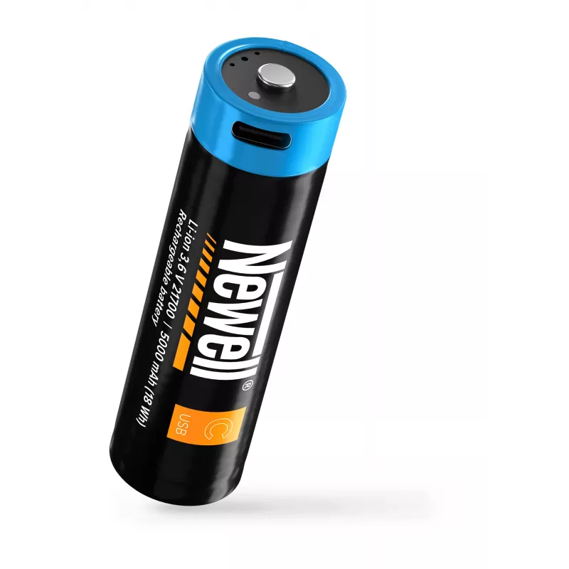 Newell 21700 USB-C 5000 mAh Batteria ricaricabile Li-Ion (confezione da 2, blister)