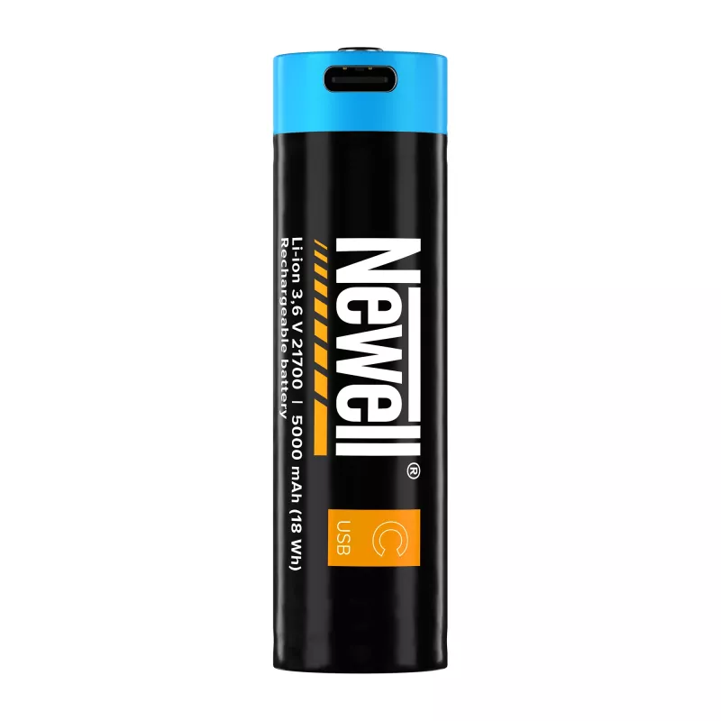 Newell 21700 USB-C 5000 mAh Batteria ricaricabile Li-Ion (confezione da 2, blister)
