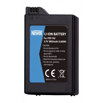 Newell Batteria ricaricabile di ricambio PSP-110 per Sony PlayStation Portable PSP-1000
