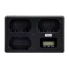 Newell TT-USB-C Triple Channel Battery Charger per Sony NP-FZ100
