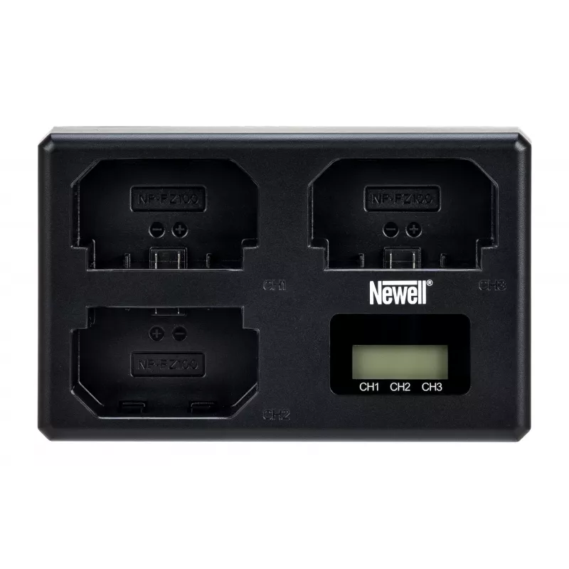 Newell TT-USB-C Triple Channel Battery Charger per Sony NP-FZ100
