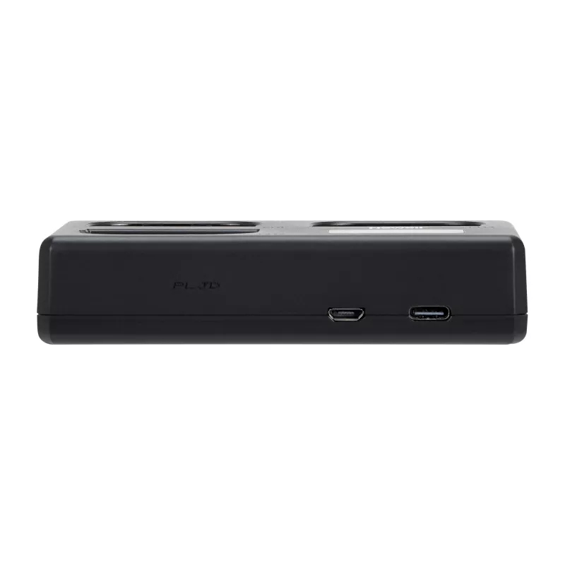Caricabatterie Newell TT-USB-C Triple Channel per batterie Canon LP-E6
