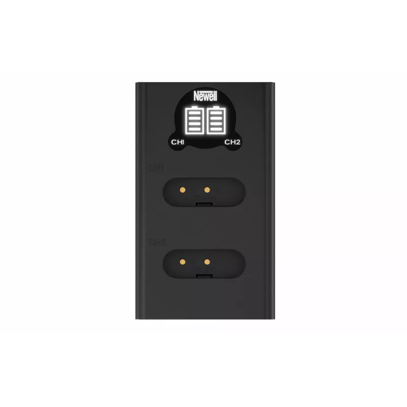 Caricabatterie Newell DL-USB-C Dual-Channel con 2 batterie NP-BX1 per Sony