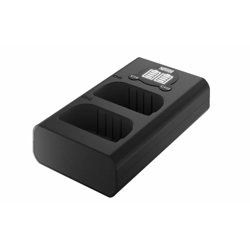 Kit caricabatterie Newell DL-USB-C Dual-Channel con batteria LP-E6 per Canon