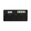 Caricabatterie Newell DF-4CH a quattro canali per serie Sony NP-F