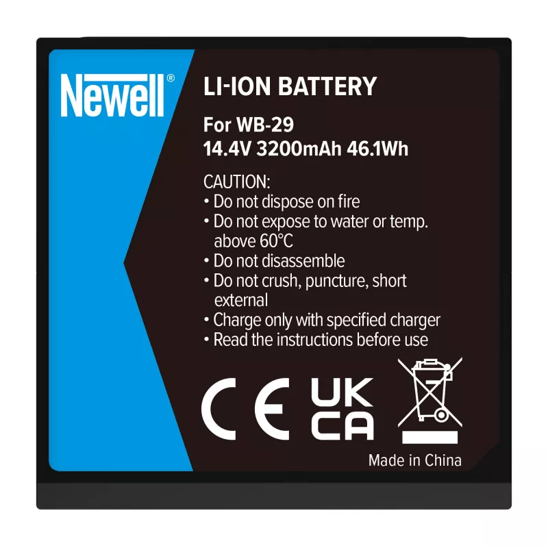Batteria ricaricabile di ricambio Newell WB29 per Godox AD200