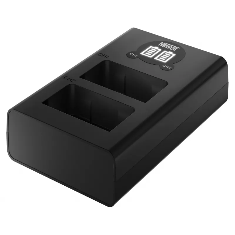 Caricabatterie Newell DL-USB-C a doppio canale per Nikon EN-EL25