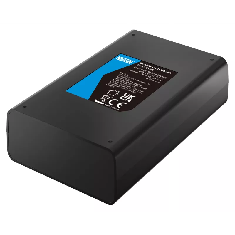 Caricabatterie Newell DL-USB-C a doppio canale per Nikon EN-EL25
