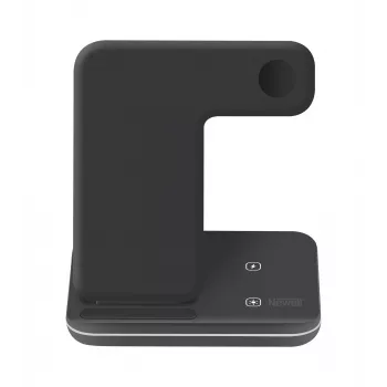 Stazione di ricarica wireless Newell induOne N-GY-Z5A per 3 dispositivi - nero