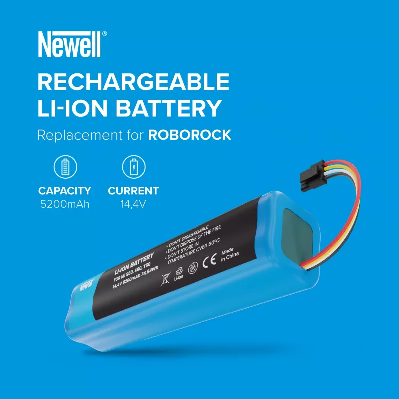 Batteria ricaricabile di ricambio Newell MIS56T6VX per Xiaomi Roborock
