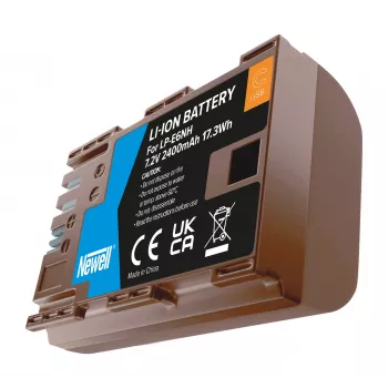 Batteria ricaricabile di ricambio Newell LP-E6NH USB-C per Canon