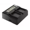 Caricabatterie Newell DC-LCD a doppio canale per Panasonic VW-VBD29/VBD58/VBD78