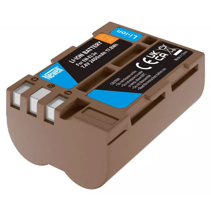 Batteria ricaricabile di ricambio Newell EN-EL3E USB-C per Nikon