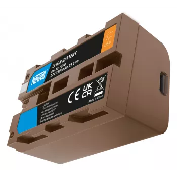 Batteria ricaricabile di ricambio Newell NP-F570 USB-C per Sony