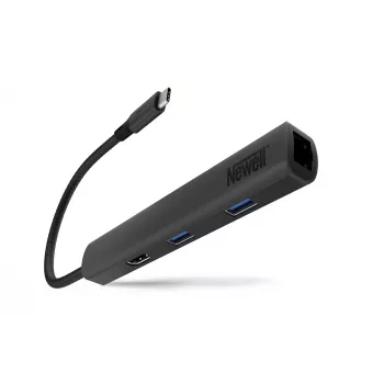 Hub Newell 6 in 1 USB-C - grafite
