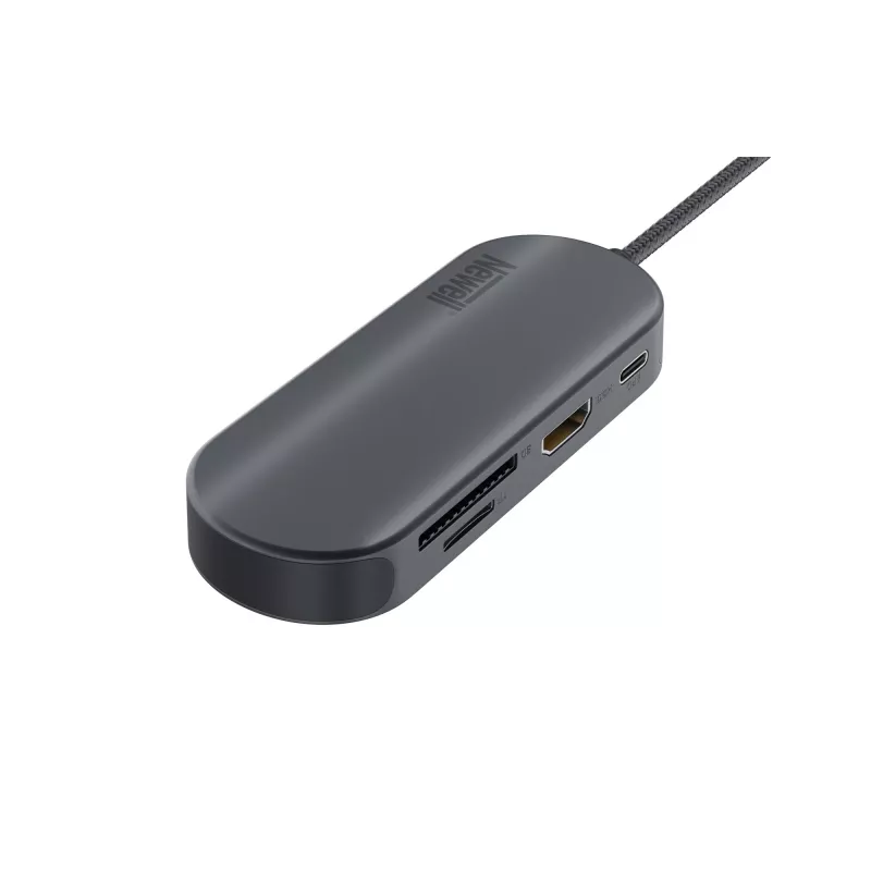 Hub Newell 7 in 1 USB-C - grafite
