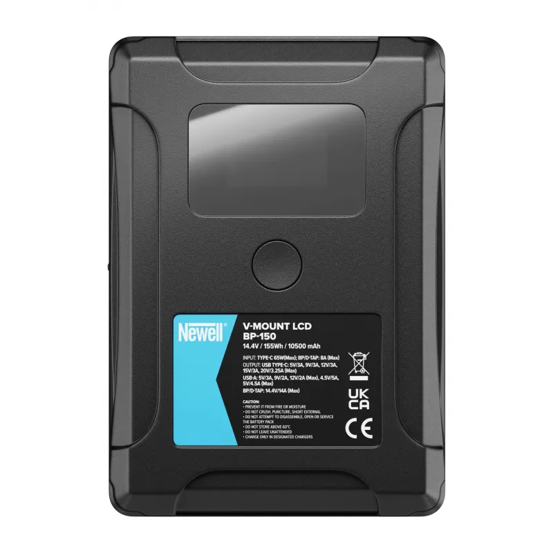 Batteria Newell BP-150 LCD V-Mount 150Wh 14,8V