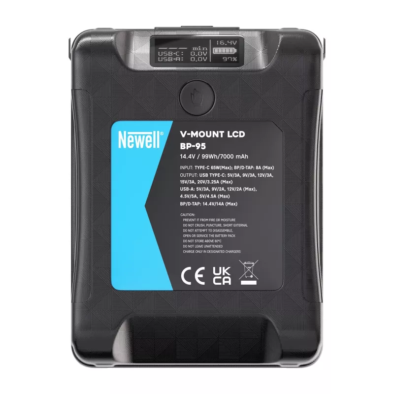 Batteria Newell BP-95 LCD V-Mount 95Wh 14,8V 6600mAh