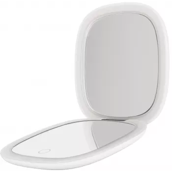 Specchio da trucco LED Humanas HS-PM01, bianco