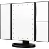 Specchio per trucco LED Humanas HS-ML04, nero