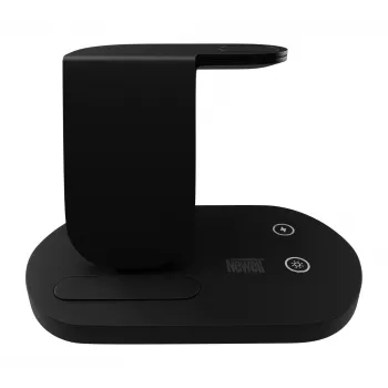 Caricabatterie wireless Newell induOne N-GY-Z7L per 3 dispositivi - nero