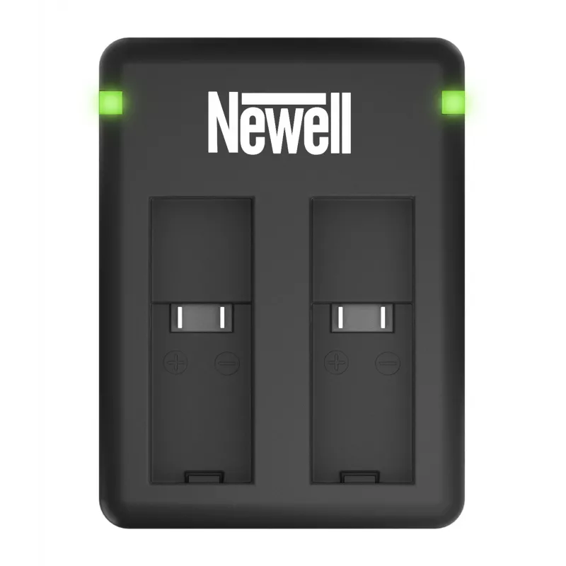 Caricabatterie USB doppio Newell SDC-USB per batterie Kodak LB-015