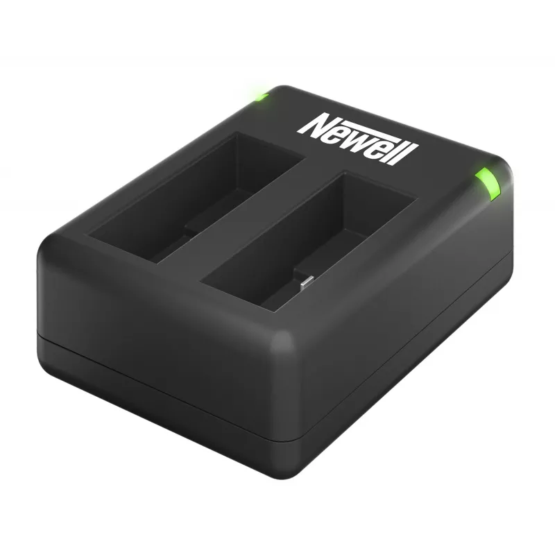 Caricabatterie USB doppio Newell SDC-USB per batterie Kodak LB-015