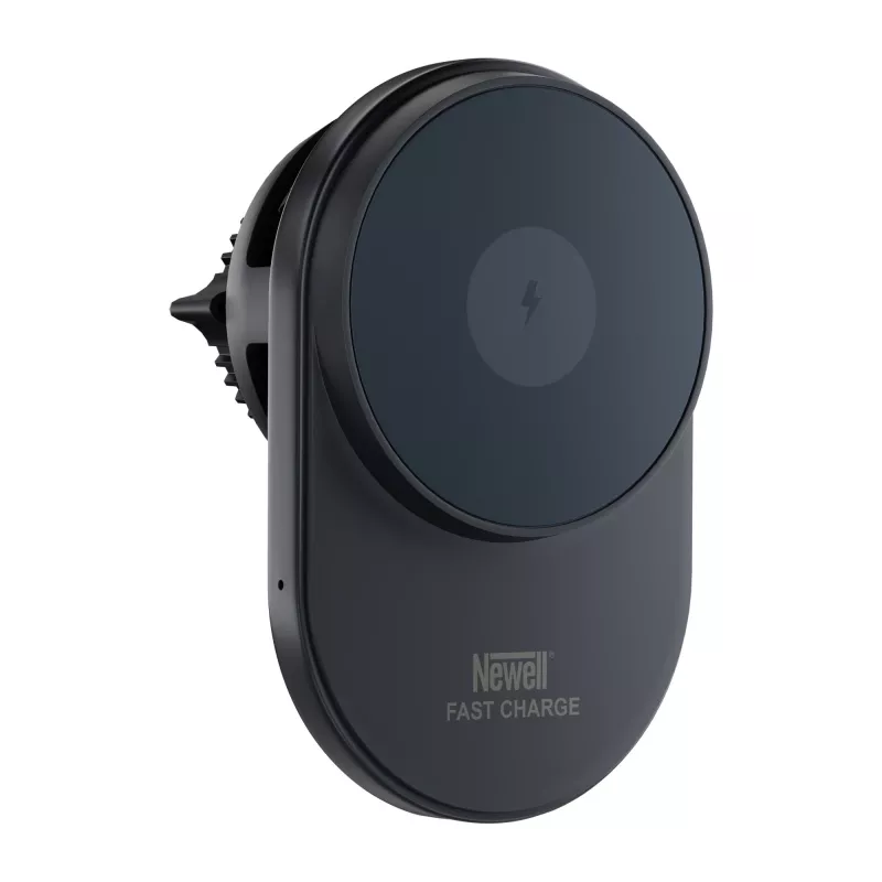 Supporto auto Newell S18 MagSafe con caricabatterie wireless - nero