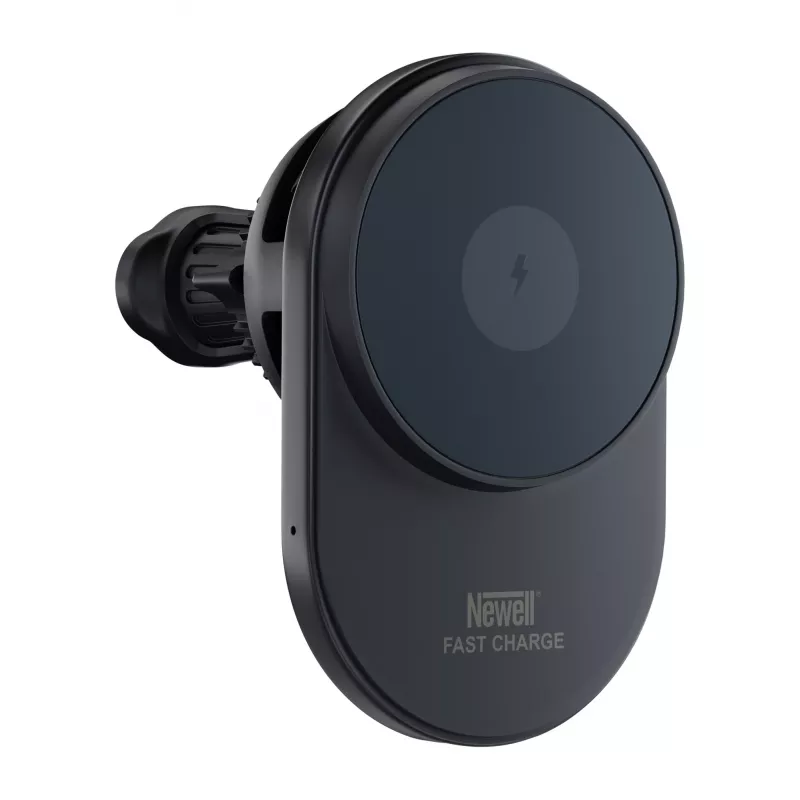 Supporto auto Newell S18 MagSafe con caricabatterie wireless - nero