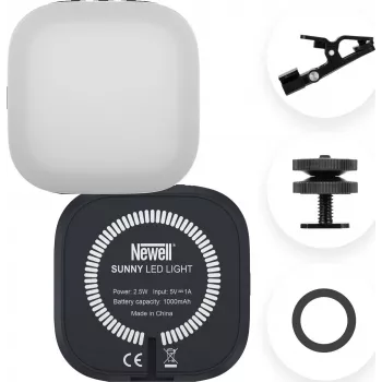 Luce LED Newell Sunny per smartphone